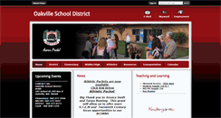 Desktop Screenshot of oakvilleschools.org